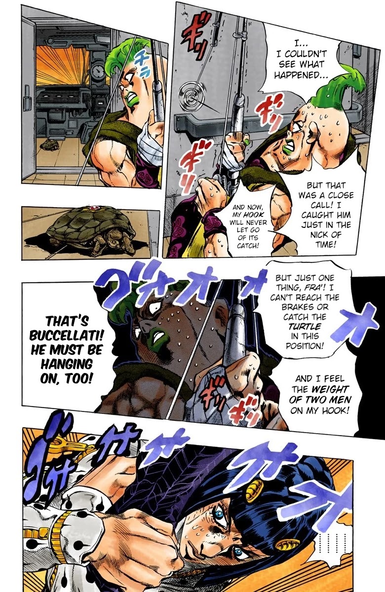 JoJo's Bizarre Adventure Part 5 - Vento Aureo (Official Colored) chapter 55 page 10
