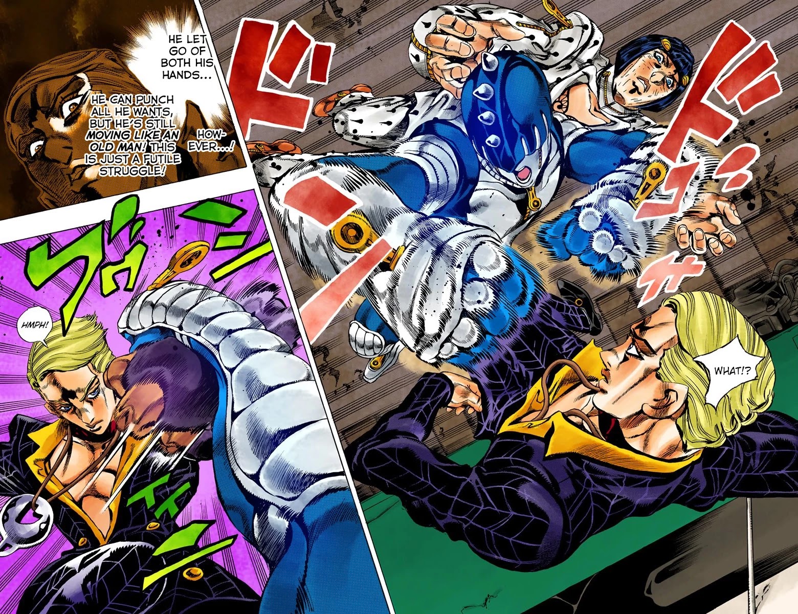 JoJo's Bizarre Adventure Part 5 - Vento Aureo (Official Colored) chapter 55 page 14