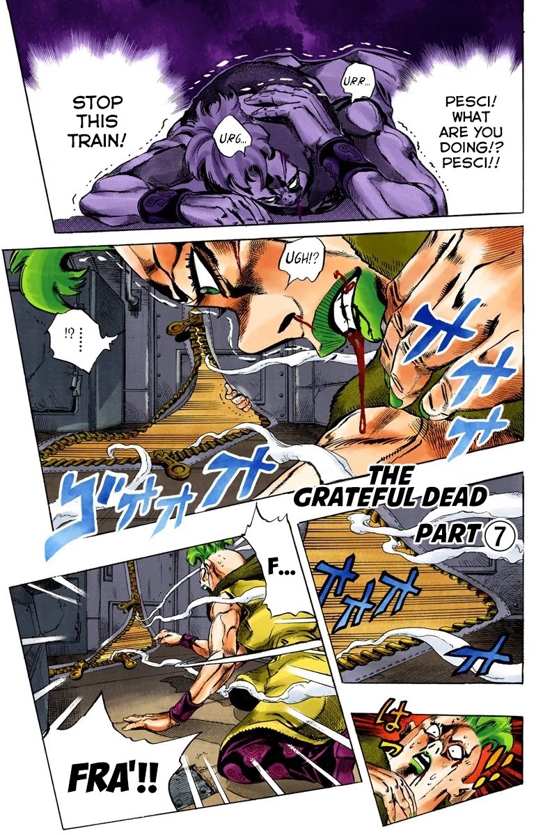 JoJo's Bizarre Adventure Part 5 - Vento Aureo (Official Colored) chapter 55 page 2