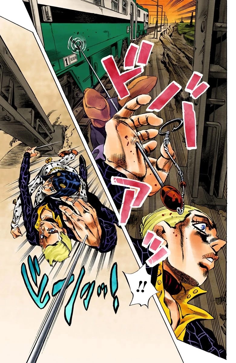 JoJo's Bizarre Adventure Part 5 - Vento Aureo (Official Colored) chapter 55 page 7