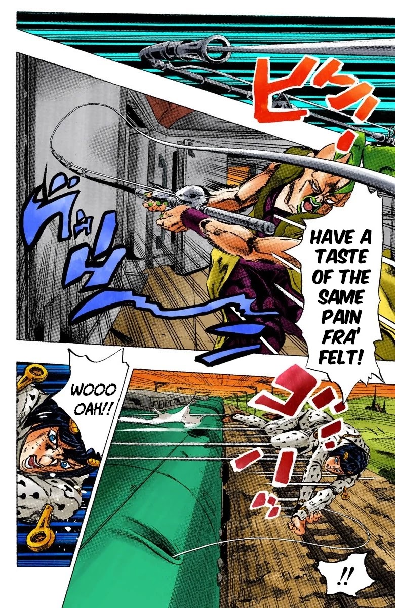 JoJo's Bizarre Adventure Part 5 - Vento Aureo (Official Colored) chapter 57 page 10