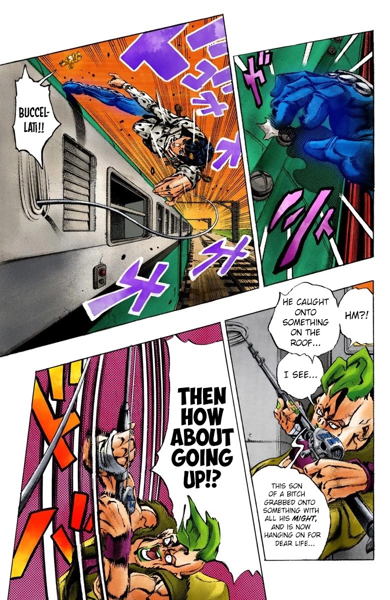 JoJo's Bizarre Adventure Part 5 - Vento Aureo (Official Colored) chapter 57 page 11