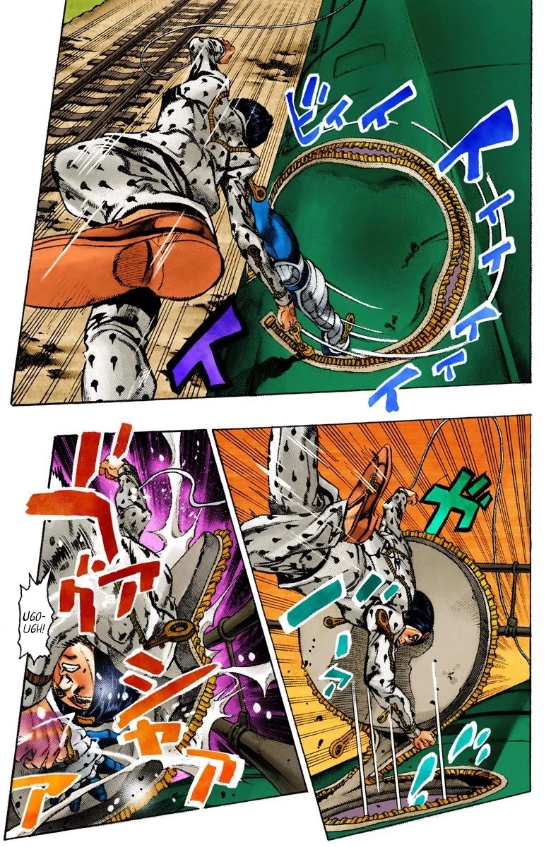 JoJo's Bizarre Adventure Part 5 - Vento Aureo (Official Colored) chapter 57 page 13