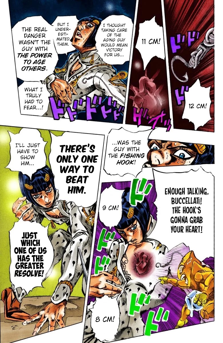 JoJo's Bizarre Adventure Part 5 - Vento Aureo (Official Colored) chapter 57 page 17
