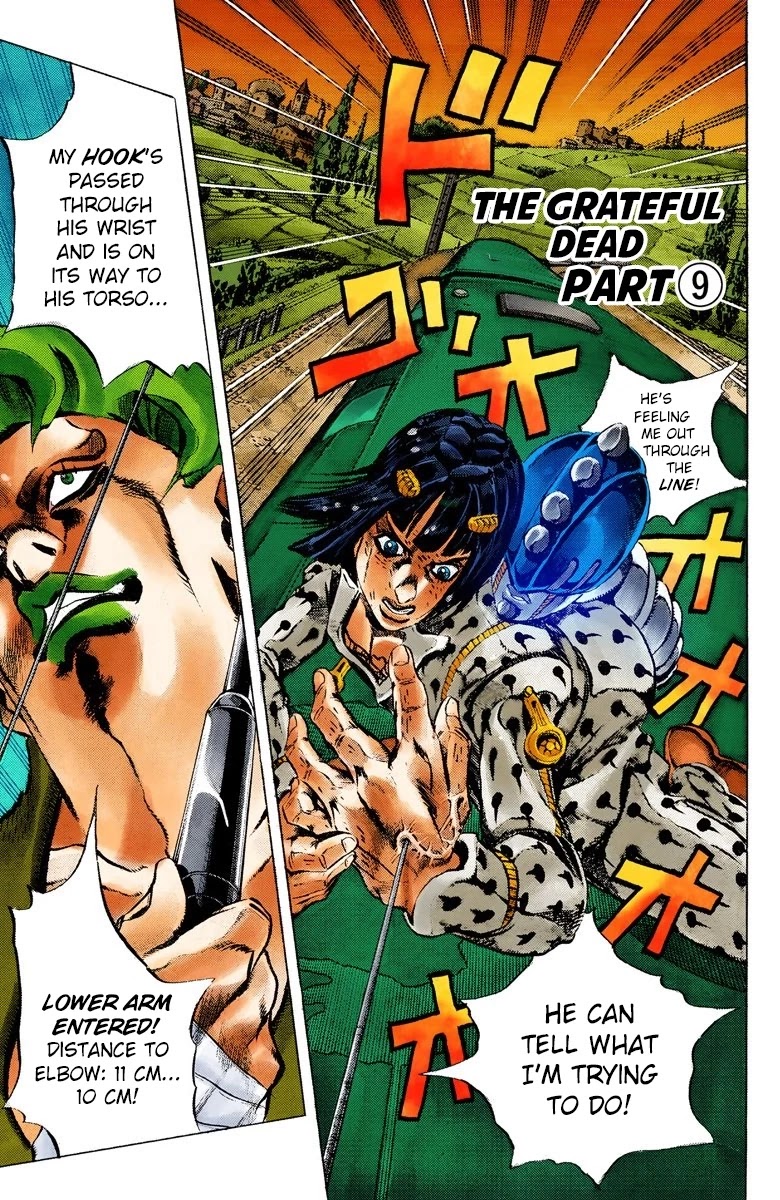 JoJo's Bizarre Adventure Part 5 - Vento Aureo (Official Colored) chapter 57 page 2