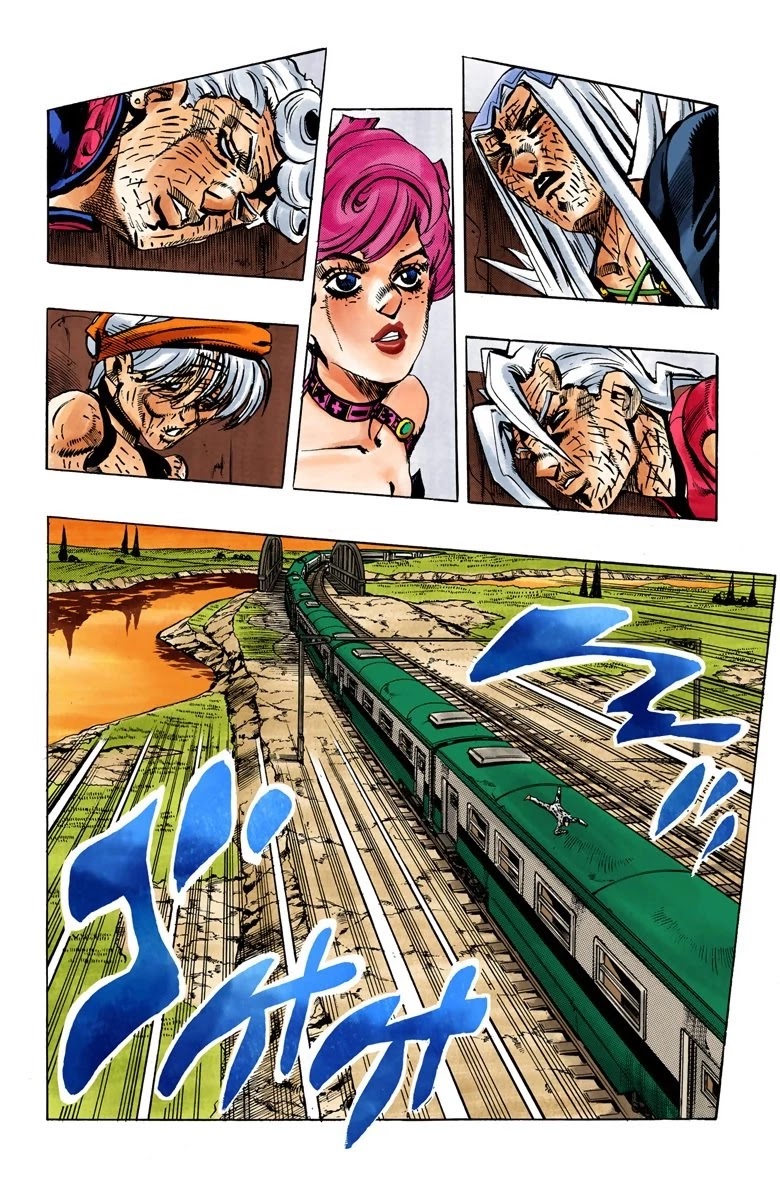 JoJo's Bizarre Adventure Part 5 - Vento Aureo (Official Colored) chapter 57 page 4