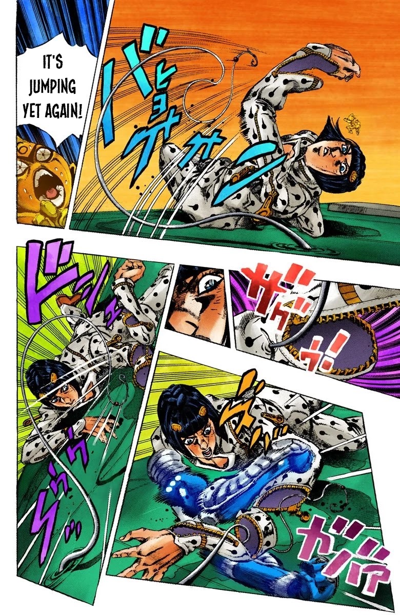 JoJo's Bizarre Adventure Part 5 - Vento Aureo (Official Colored) chapter 57 page 6