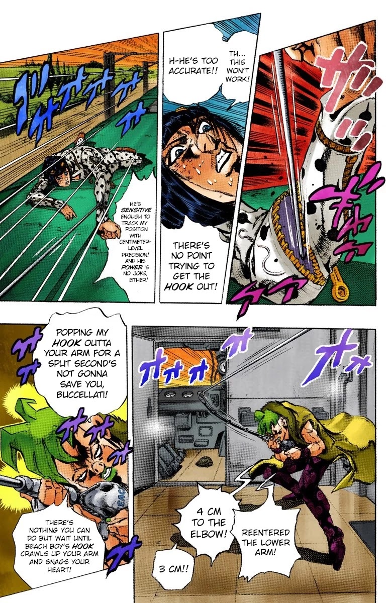 JoJo's Bizarre Adventure Part 5 - Vento Aureo (Official Colored) chapter 57 page 7