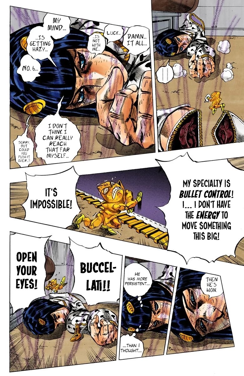 JoJo's Bizarre Adventure Part 5 - Vento Aureo (Official Colored) chapter 58 page 14