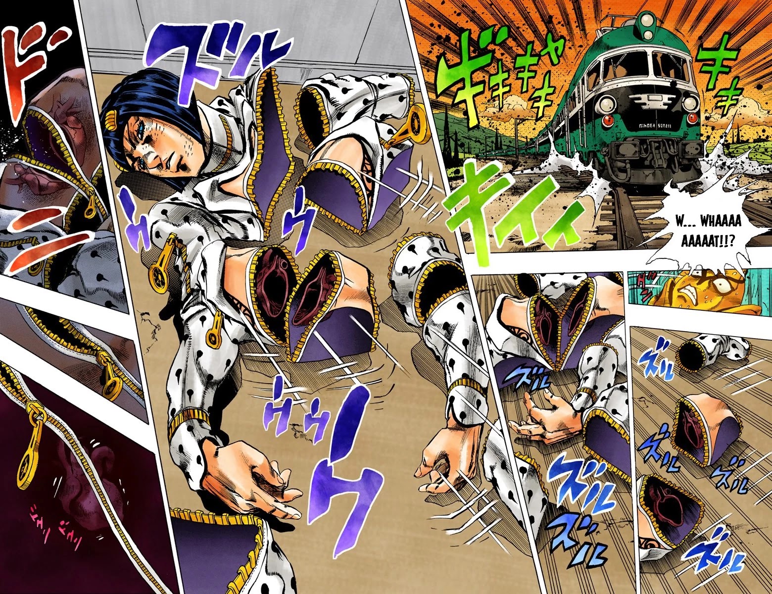 JoJo's Bizarre Adventure Part 5 - Vento Aureo (Official Colored) chapter 58 page 16