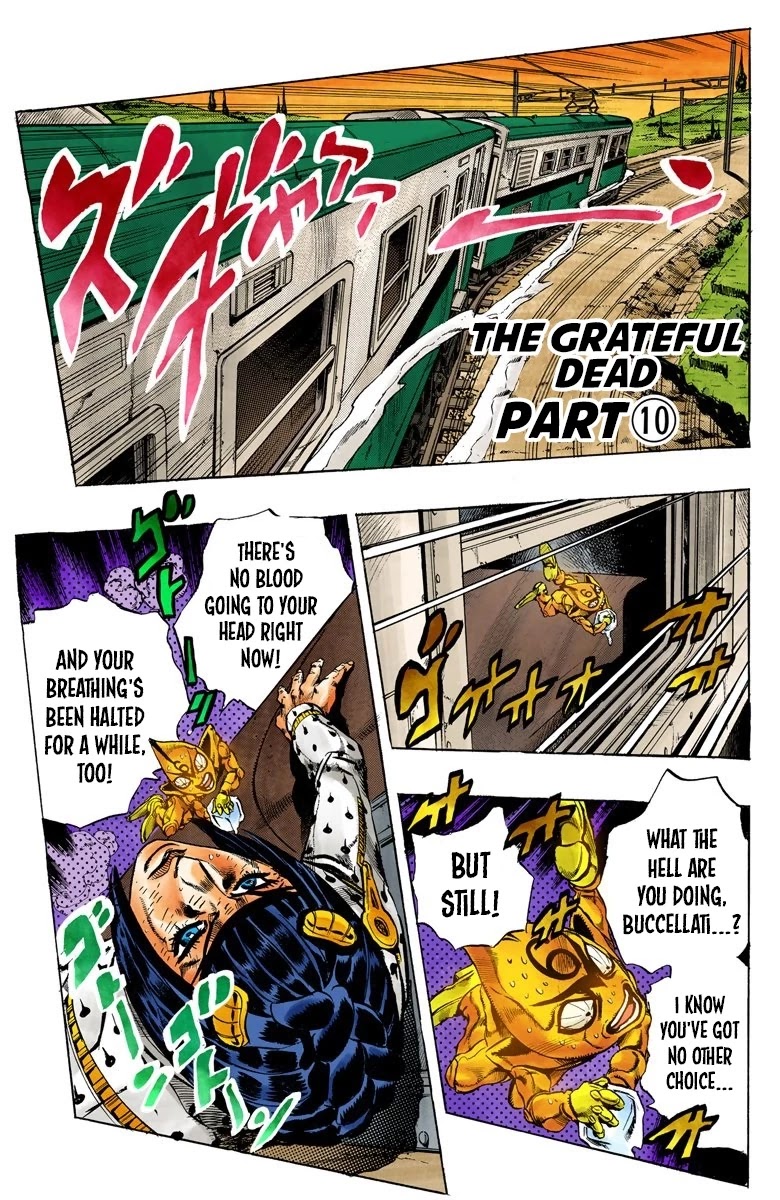 JoJo's Bizarre Adventure Part 5 - Vento Aureo (Official Colored) chapter 58 page 2