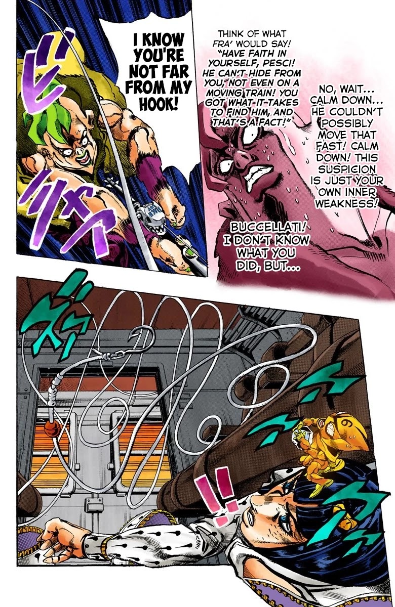 JoJo's Bizarre Adventure Part 5 - Vento Aureo (Official Colored) chapter 58 page 4