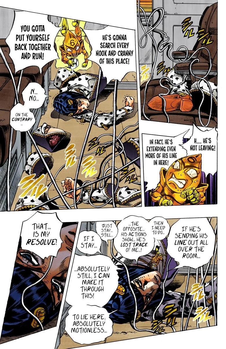 JoJo's Bizarre Adventure Part 5 - Vento Aureo (Official Colored) chapter 58 page 5
