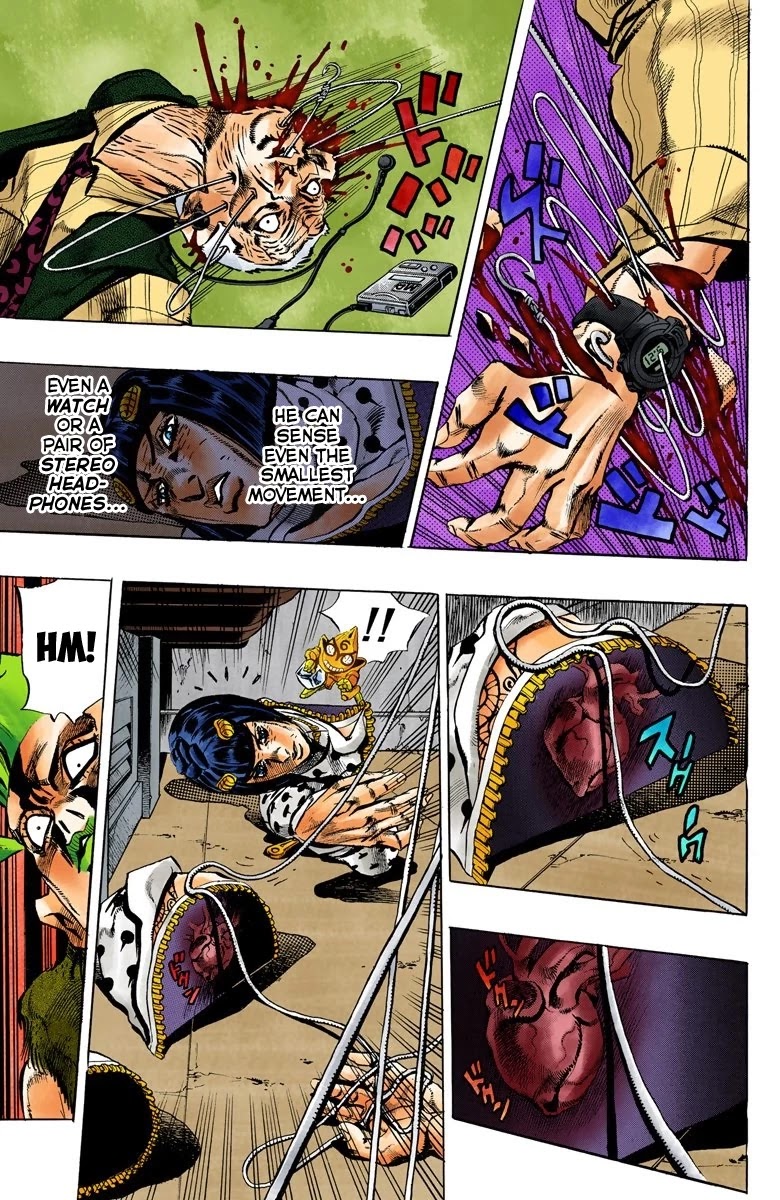 JoJo's Bizarre Adventure Part 5 - Vento Aureo (Official Colored) chapter 58 page 7