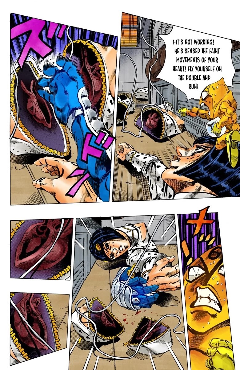 JoJo's Bizarre Adventure Part 5 - Vento Aureo (Official Colored) chapter 58 page 8