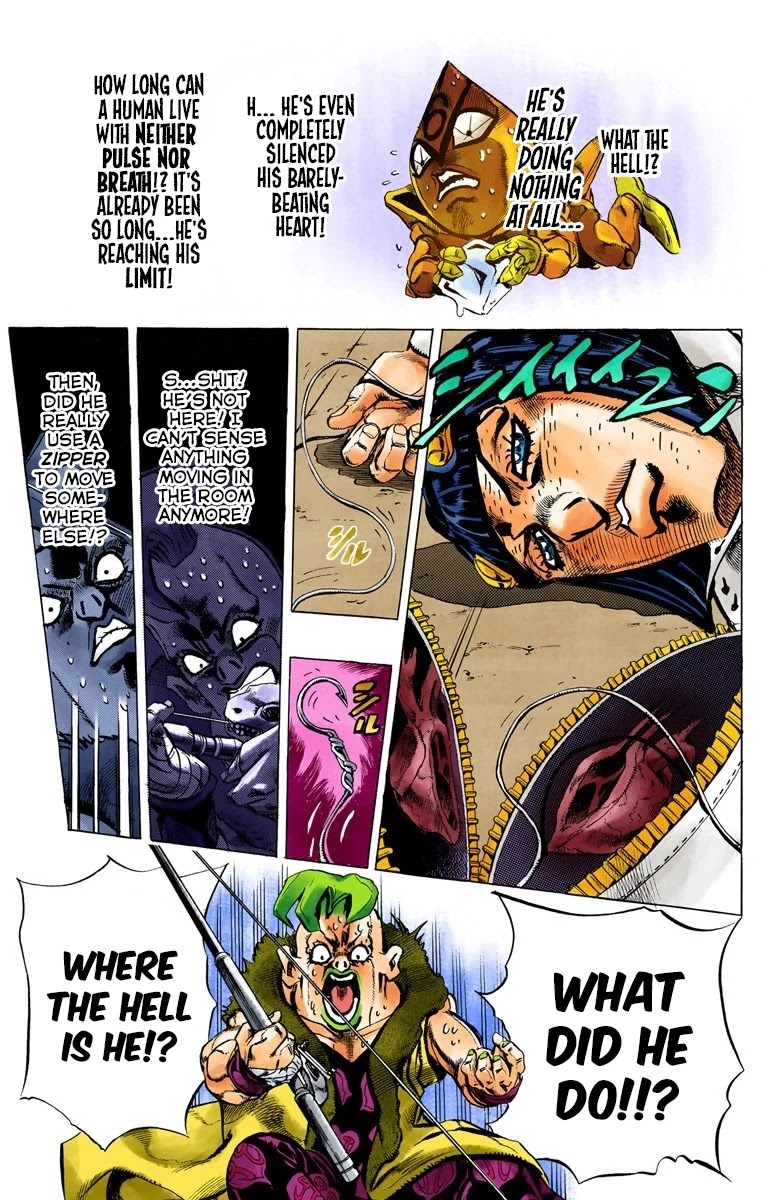 JoJo's Bizarre Adventure Part 5 - Vento Aureo (Official Colored) chapter 58 page 9