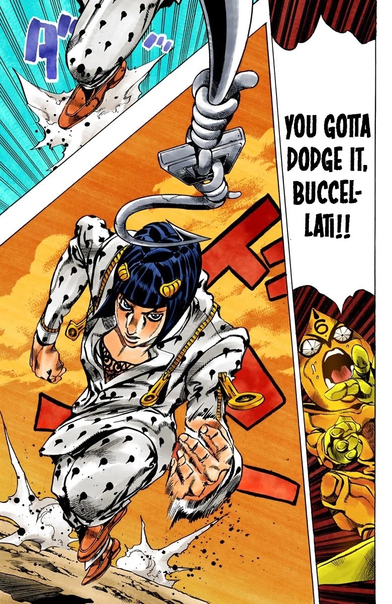 JoJo's Bizarre Adventure Part 5 - Vento Aureo (Official Colored) chapter 59 page 11