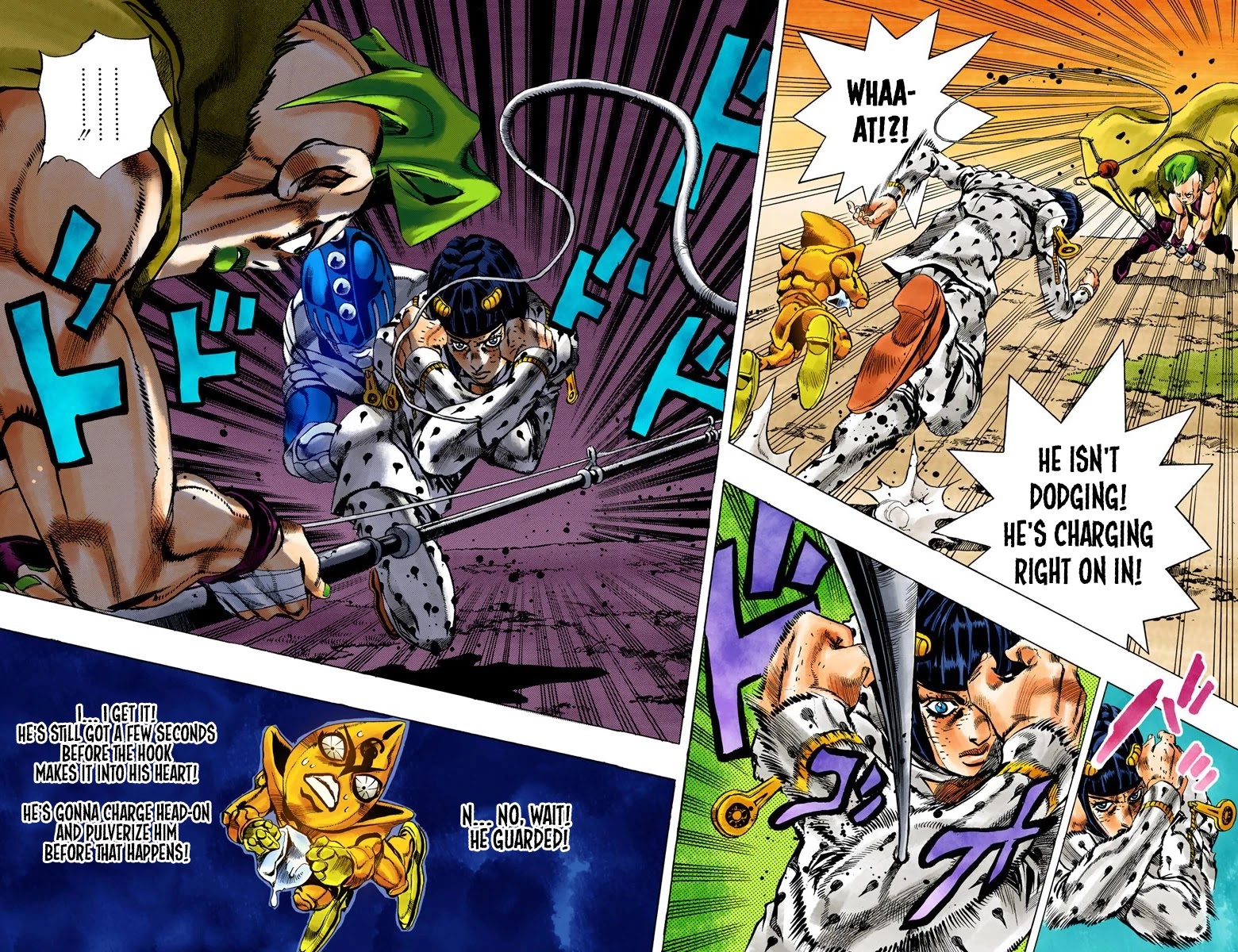 JoJo's Bizarre Adventure Part 5 - Vento Aureo (Official Colored) chapter 59 page 12