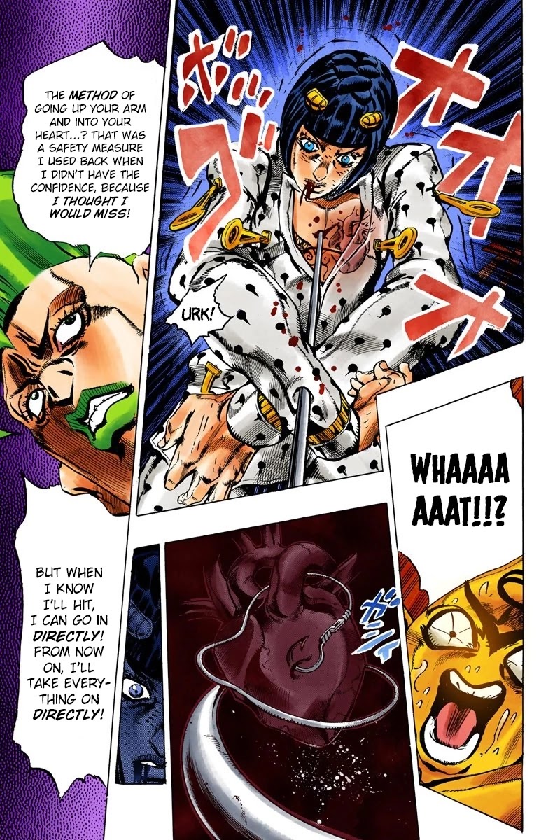 JoJo's Bizarre Adventure Part 5 - Vento Aureo (Official Colored) chapter 59 page 14