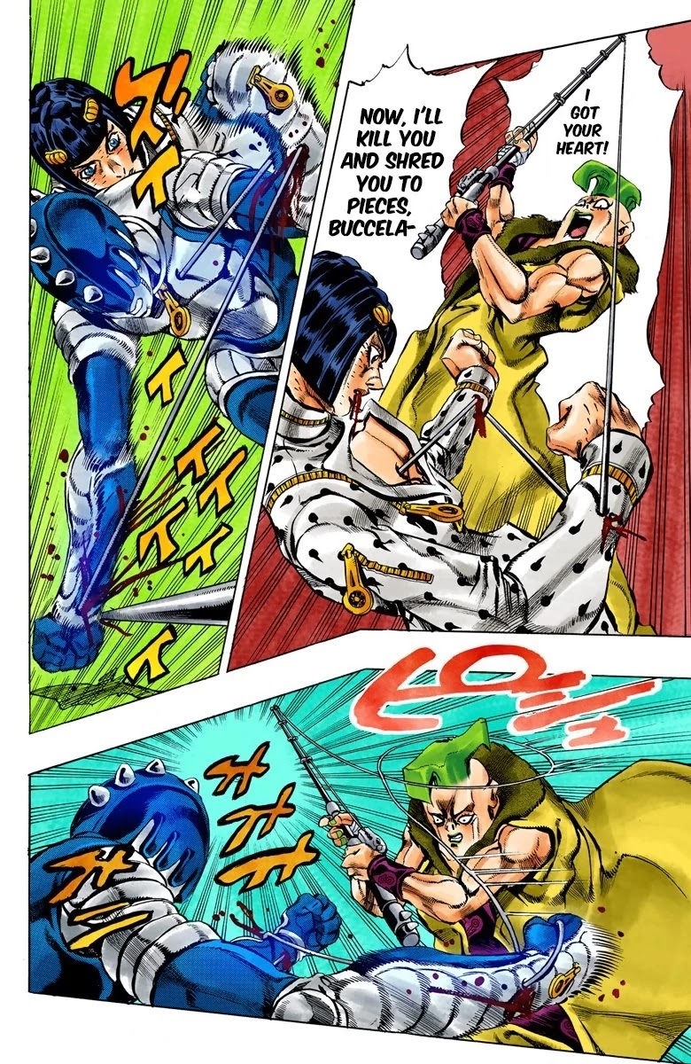JoJo's Bizarre Adventure Part 5 - Vento Aureo (Official Colored) chapter 59 page 15