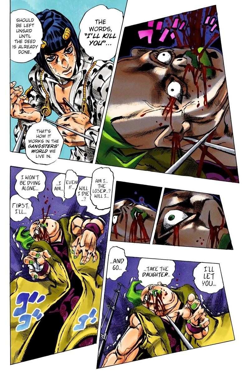 JoJo's Bizarre Adventure Part 5 - Vento Aureo (Official Colored) chapter 59 page 17