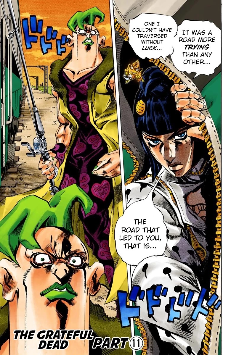 JoJo's Bizarre Adventure Part 5 - Vento Aureo (Official Colored) chapter 59 page 2