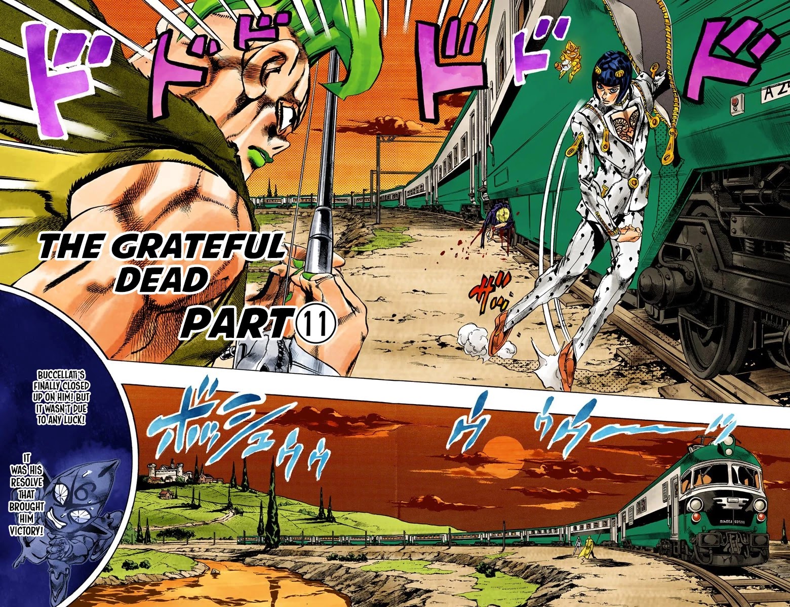 JoJo's Bizarre Adventure Part 5 - Vento Aureo (Official Colored) chapter 59 page 3