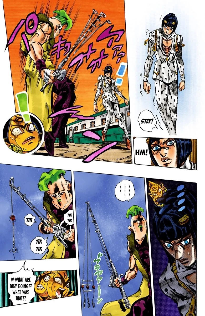 JoJo's Bizarre Adventure Part 5 - Vento Aureo (Official Colored) chapter 59 page 5