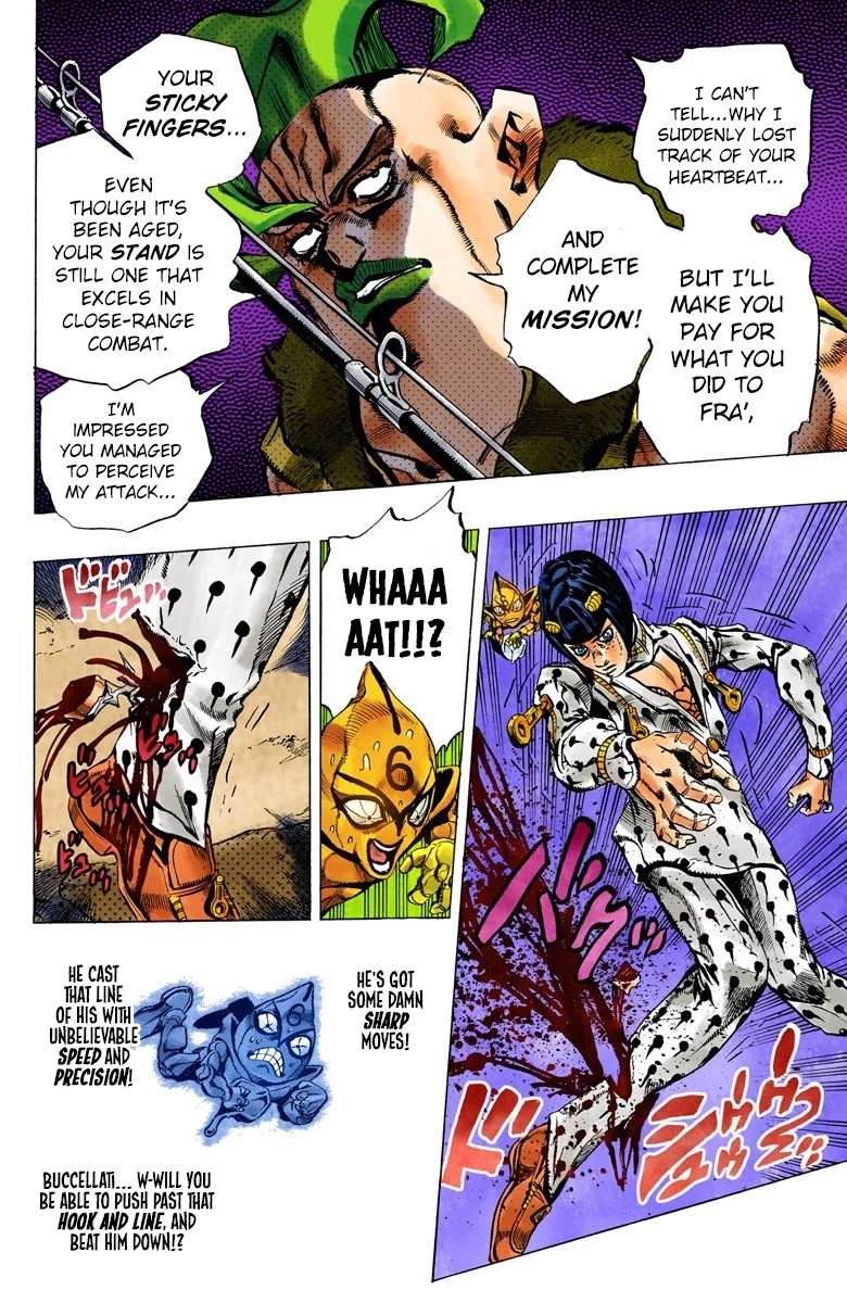 JoJo's Bizarre Adventure Part 5 - Vento Aureo (Official Colored) chapter 59 page 6