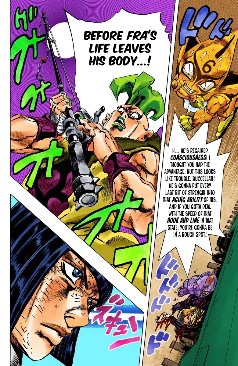 JoJo's Bizarre Adventure Part 5 - Vento Aureo (Official Colored) chapter 59 page 8