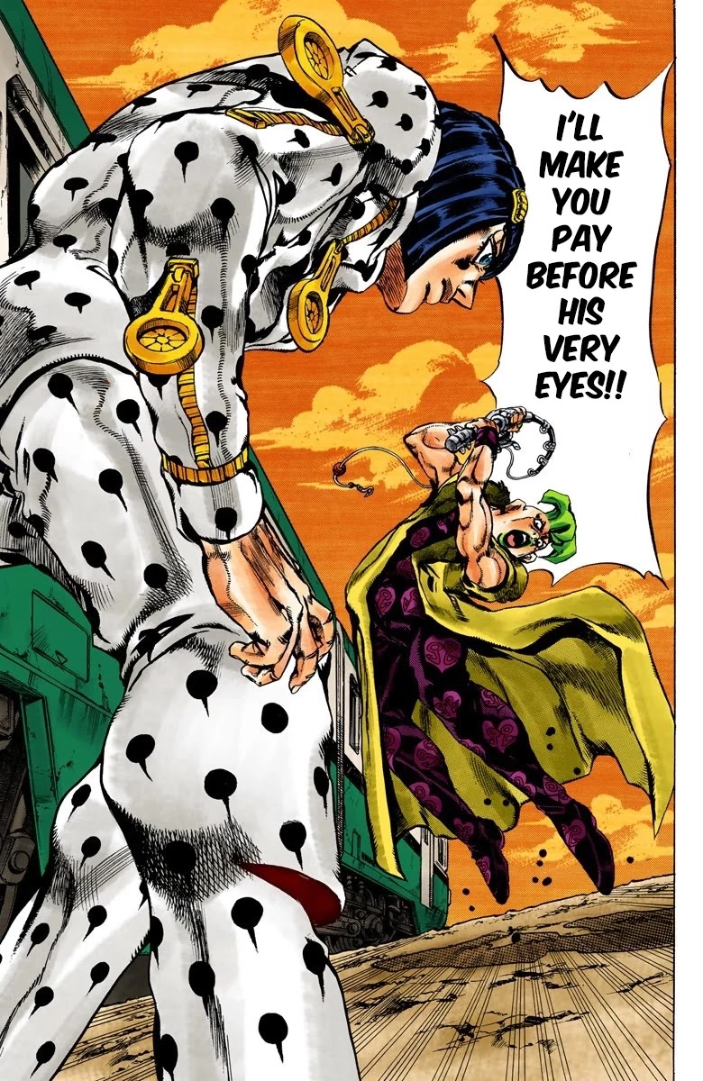 JoJo's Bizarre Adventure Part 5 - Vento Aureo (Official Colored) chapter 59 page 9