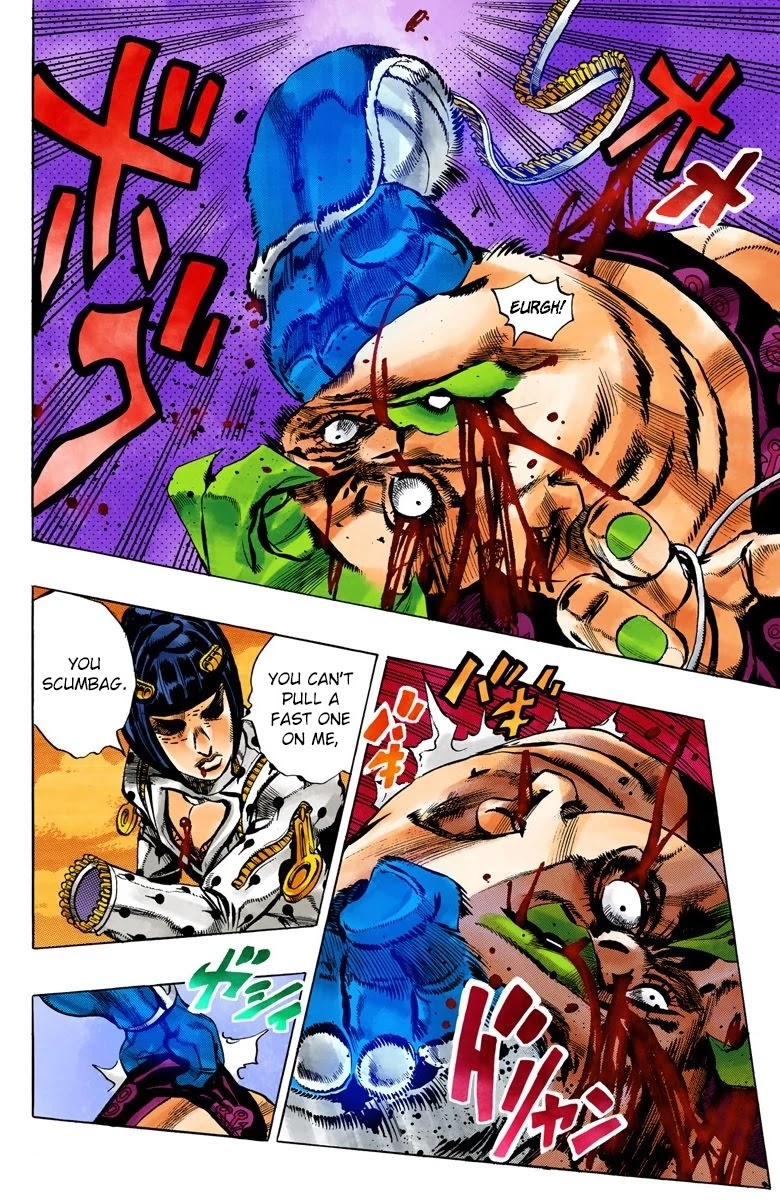 JoJo's Bizarre Adventure Part 5 - Vento Aureo (Official Colored) chapter 60 page 10