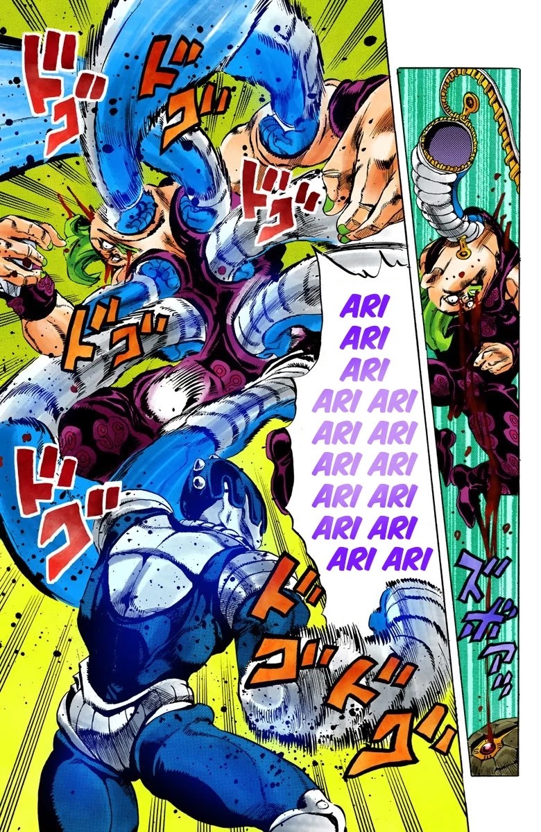 JoJo's Bizarre Adventure Part 5 - Vento Aureo (Official Colored) chapter 60 page 11
