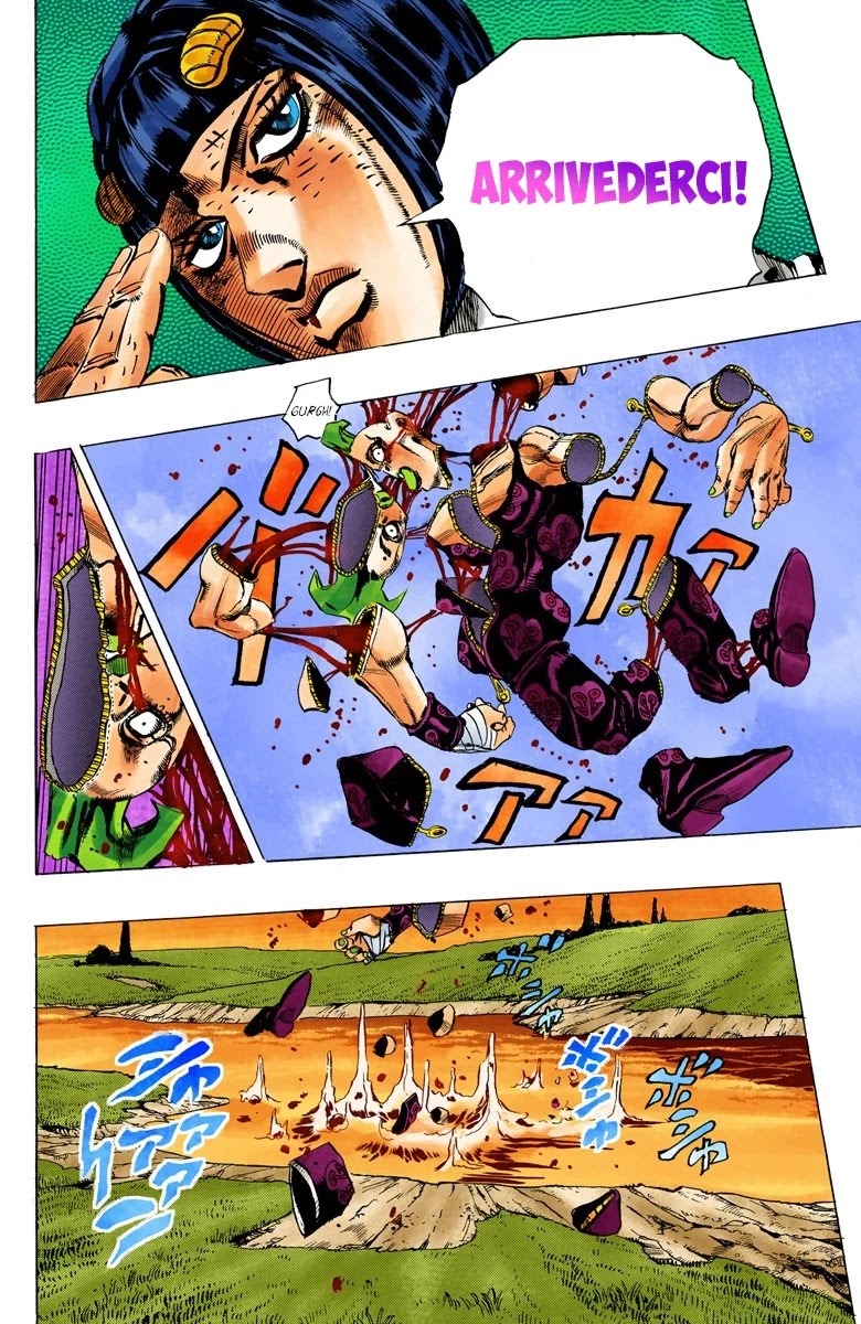 JoJo's Bizarre Adventure Part 5 - Vento Aureo (Official Colored) chapter 60 page 12