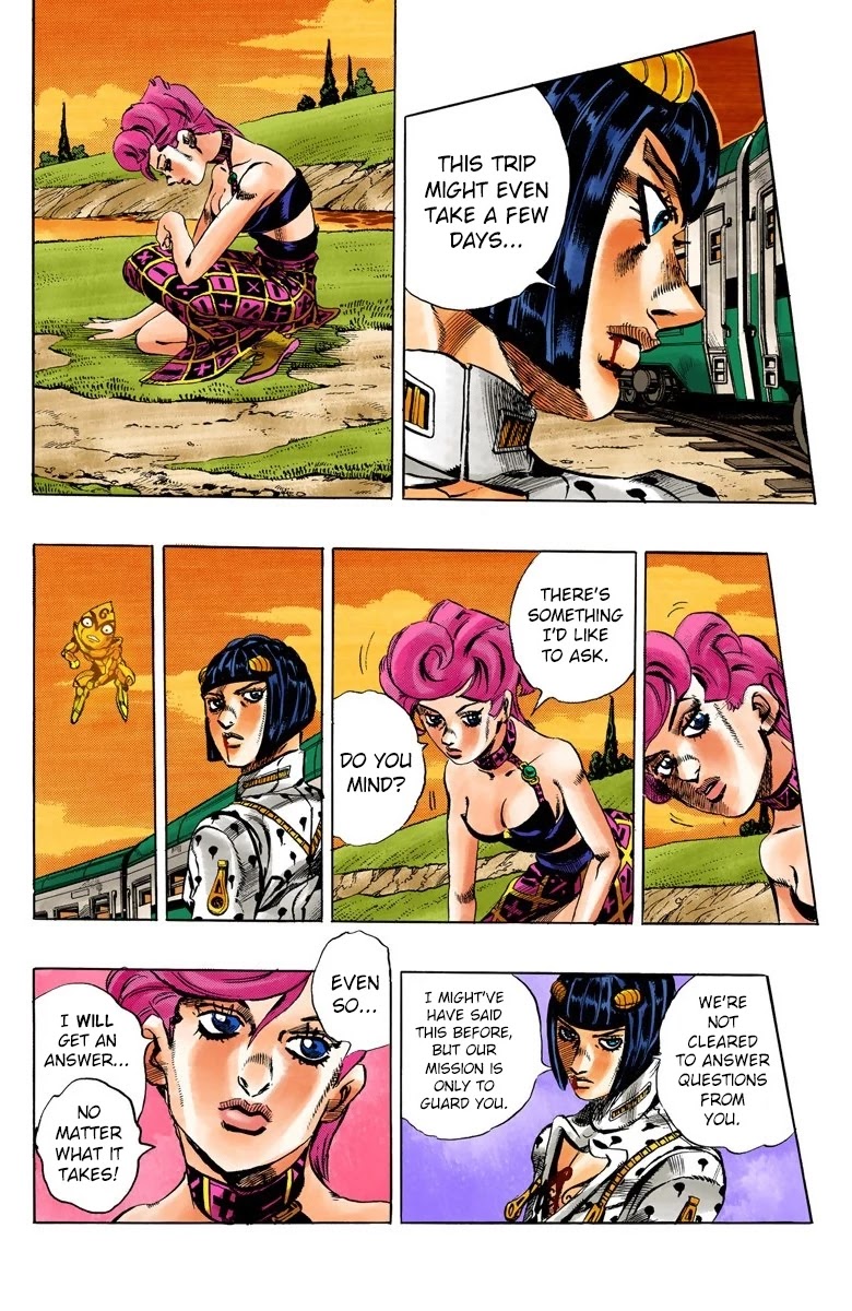 JoJo's Bizarre Adventure Part 5 - Vento Aureo (Official Colored) chapter 60 page 16