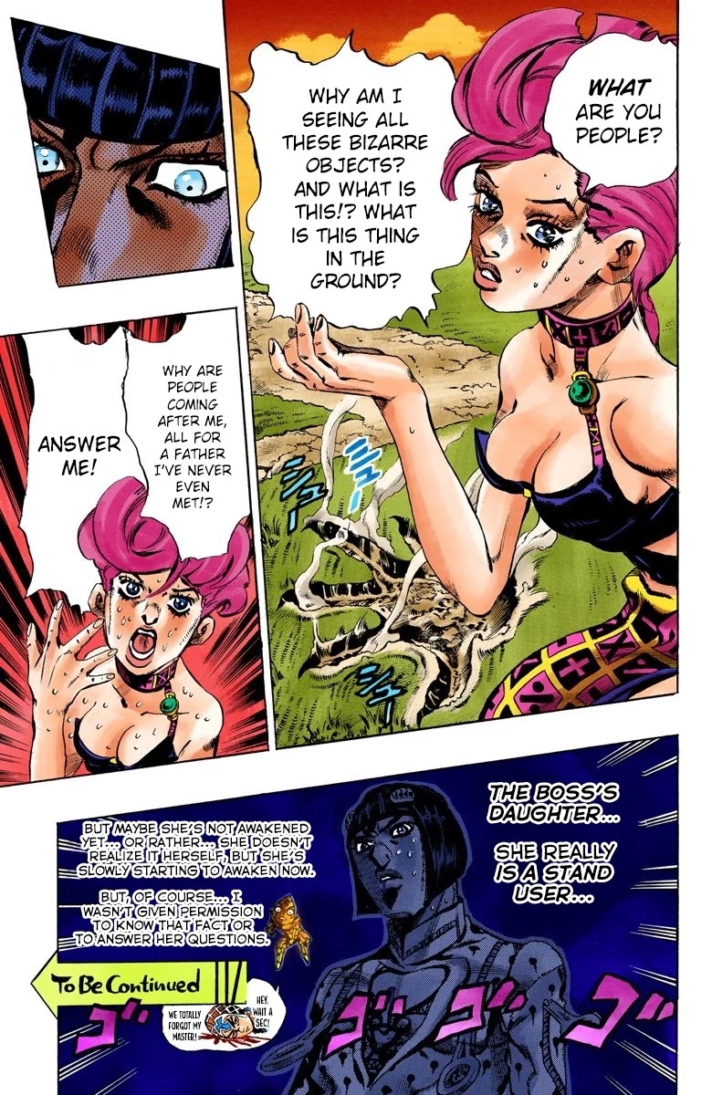 JoJo's Bizarre Adventure Part 5 - Vento Aureo (Official Colored) chapter 60 page 17