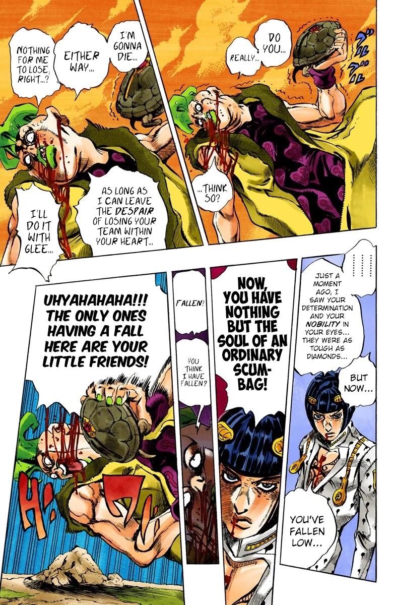 JoJo's Bizarre Adventure Part 5 - Vento Aureo (Official Colored) chapter 60 page 5