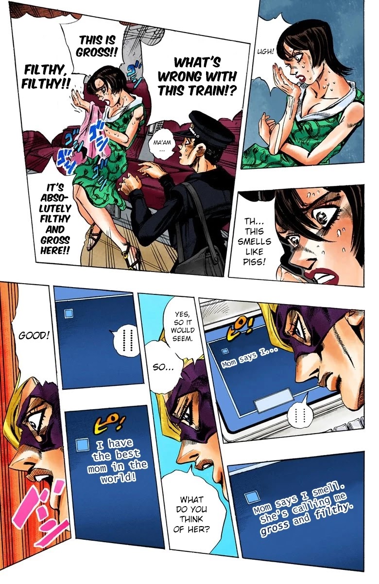 JoJo's Bizarre Adventure Part 5 - Vento Aureo (Official Colored) chapter 62 page 11