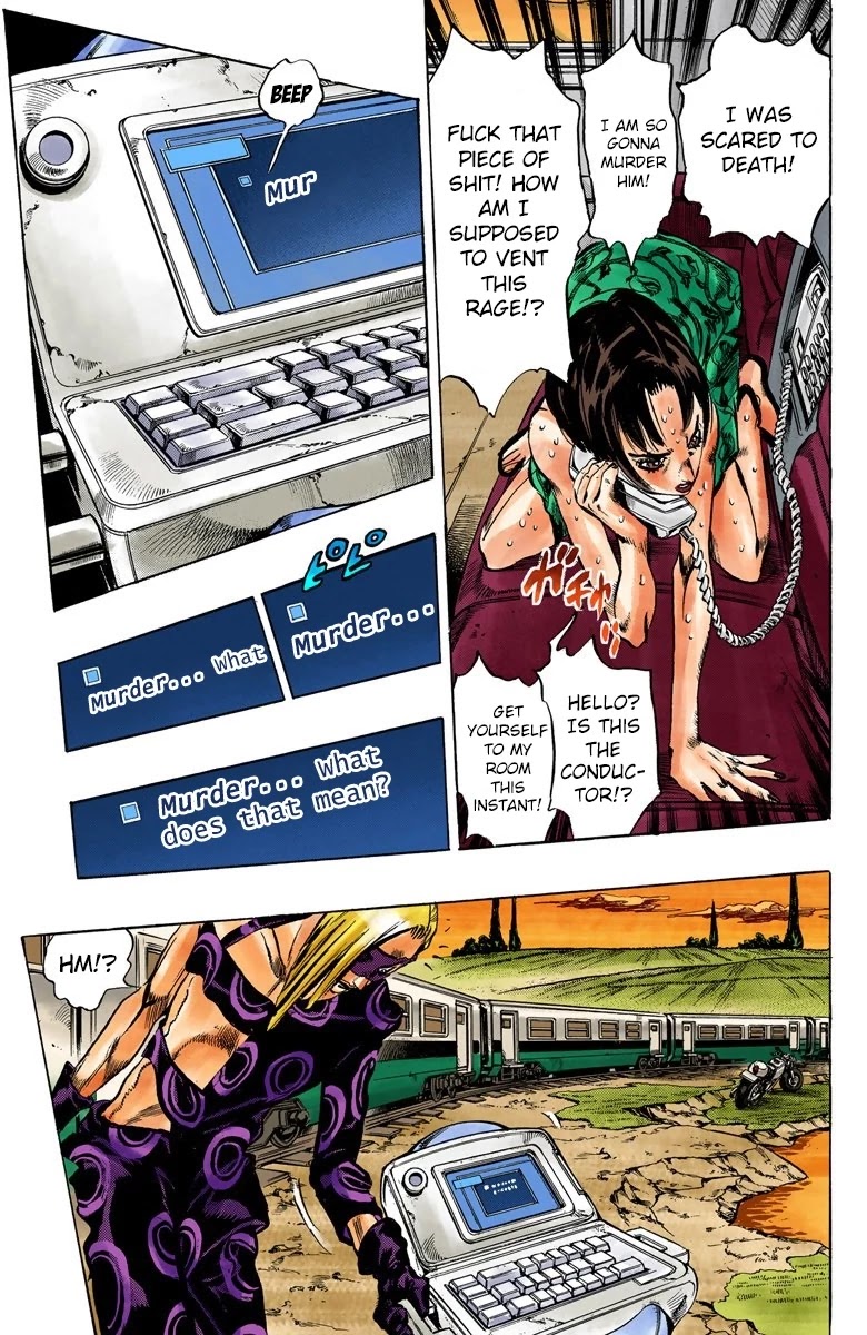 JoJo's Bizarre Adventure Part 5 - Vento Aureo (Official Colored) chapter 62 page 5