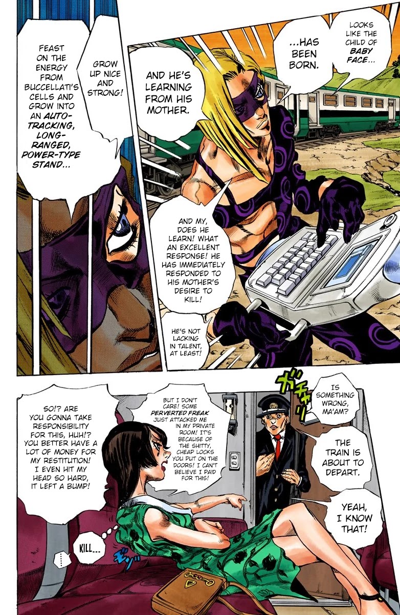 JoJo's Bizarre Adventure Part 5 - Vento Aureo (Official Colored) chapter 62 page 6