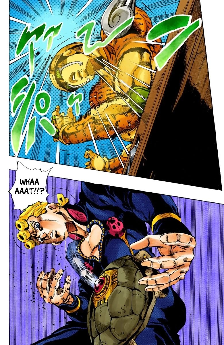 JoJo's Bizarre Adventure Part 5 - Vento Aureo (Official Colored) chapter 64 page 10