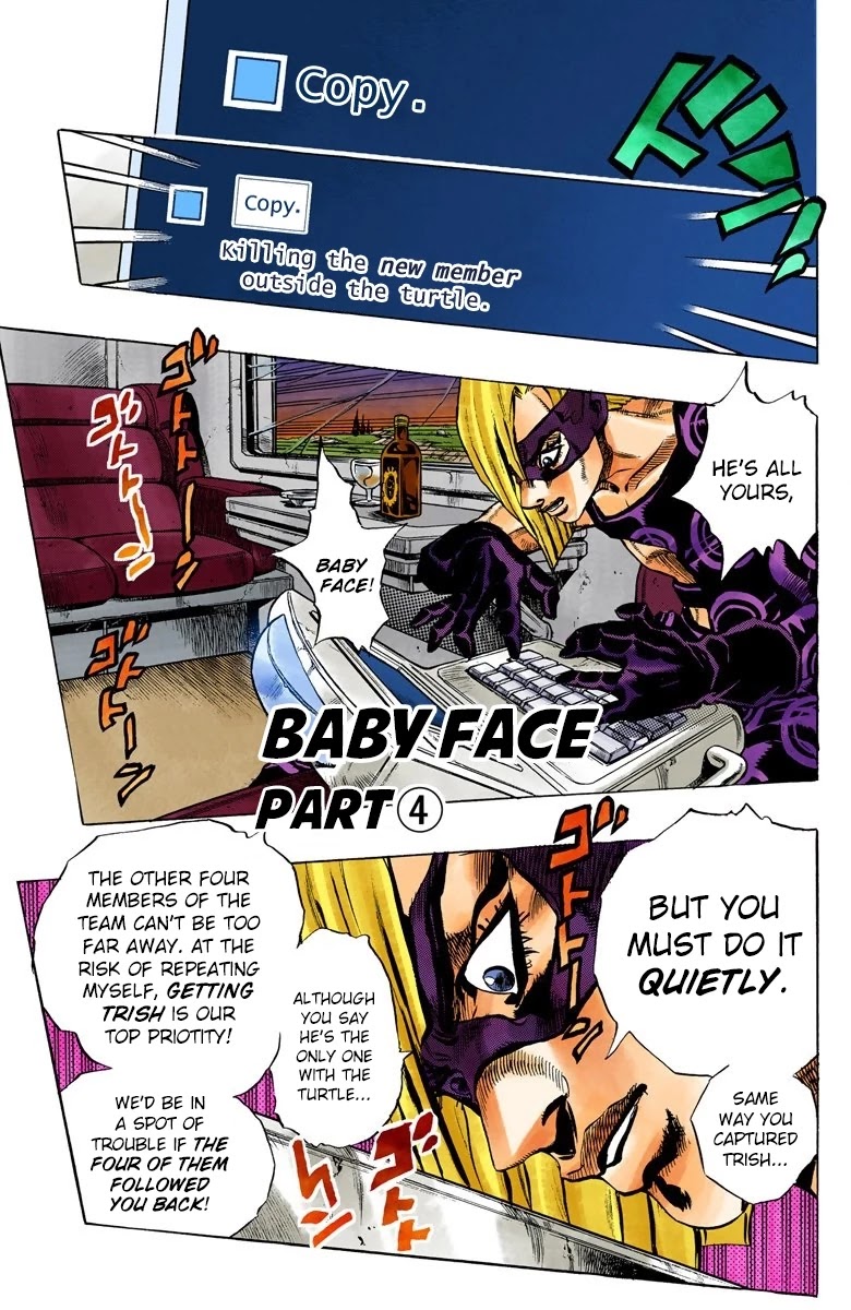 JoJo's Bizarre Adventure Part 5 - Vento Aureo (Official Colored) chapter 64 page 2