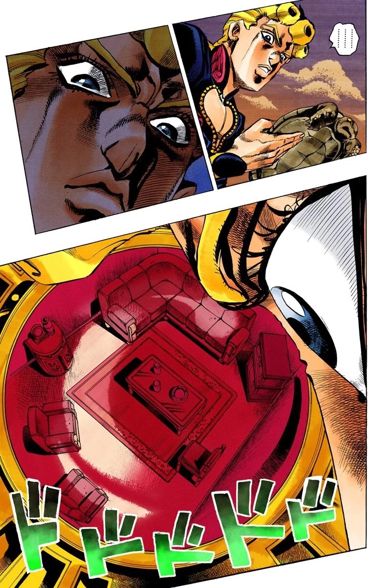 JoJo's Bizarre Adventure Part 5 - Vento Aureo (Official Colored) chapter 64 page 5