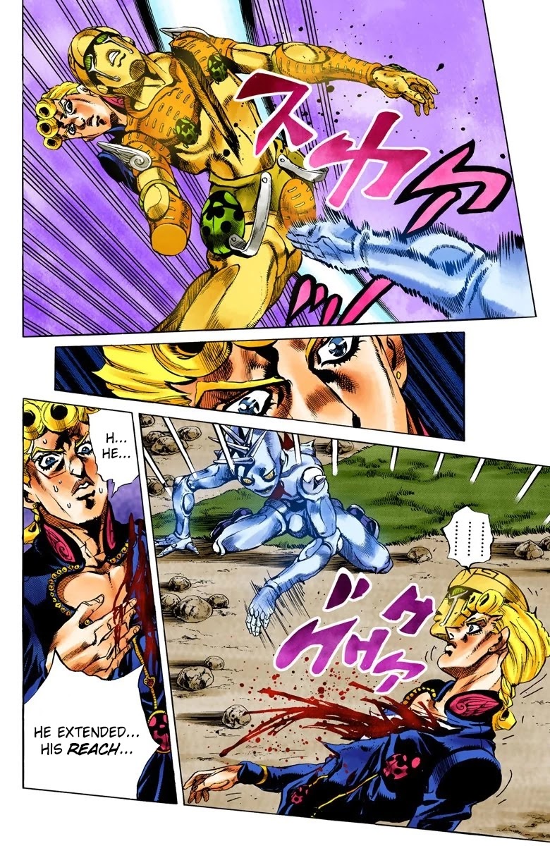 JoJo's Bizarre Adventure Part 5 - Vento Aureo (Official Colored) chapter 67 page 10