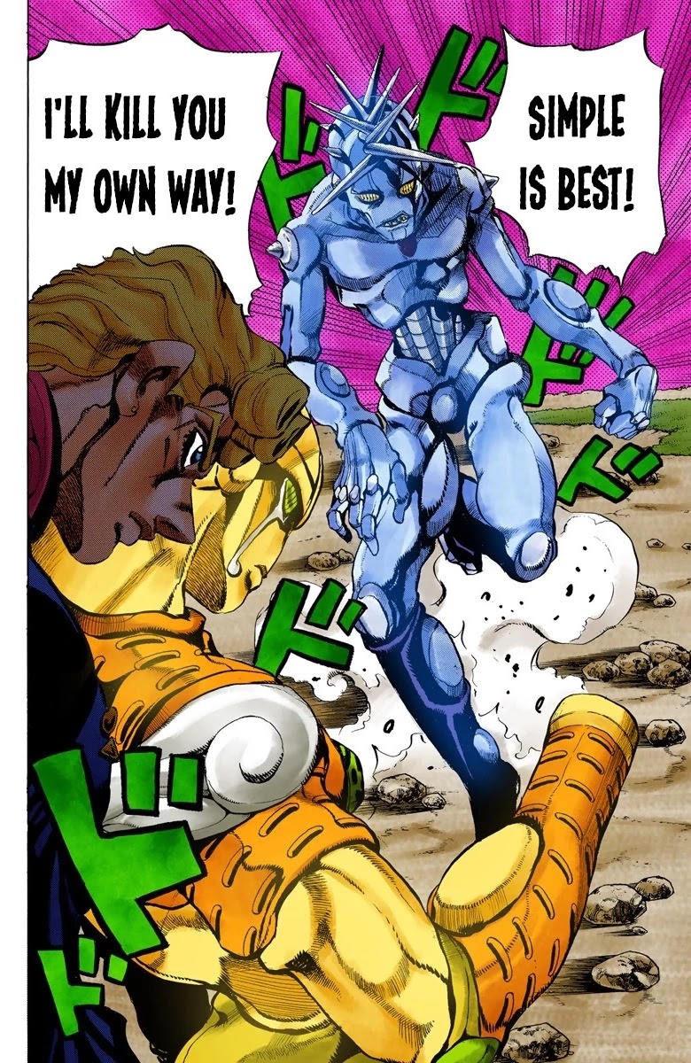 JoJo's Bizarre Adventure Part 5 - Vento Aureo (Official Colored) chapter 67 page 12