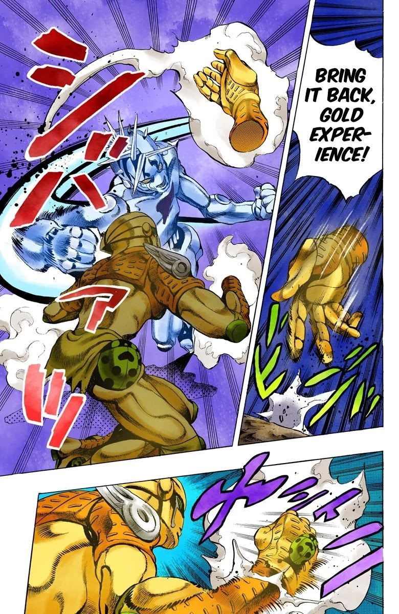 JoJo's Bizarre Adventure Part 5 - Vento Aureo (Official Colored) chapter 67 page 13