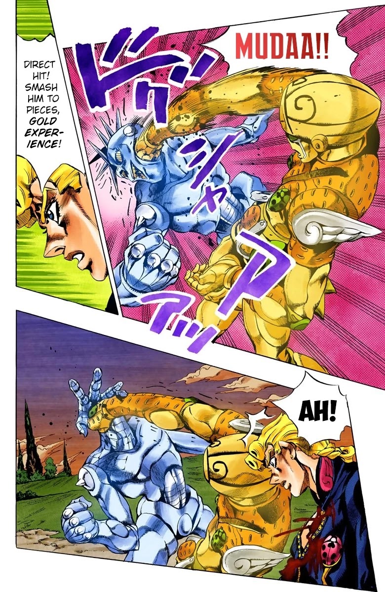 JoJo's Bizarre Adventure Part 5 - Vento Aureo (Official Colored) chapter 67 page 14