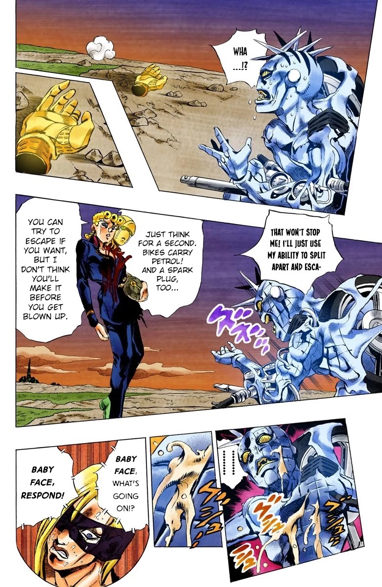JoJo's Bizarre Adventure Part 5 - Vento Aureo (Official Colored) chapter 67 page 18