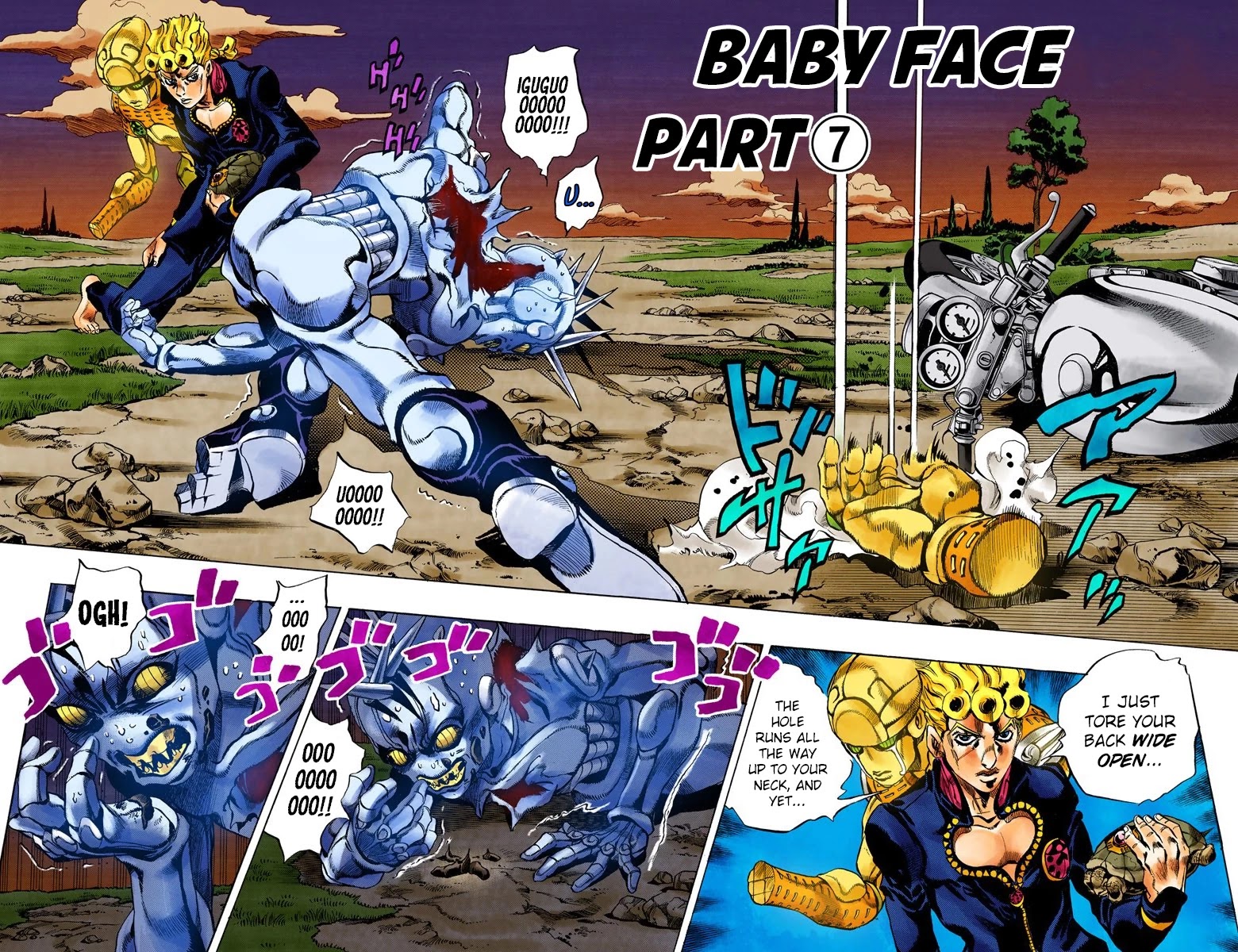 JoJo's Bizarre Adventure Part 5 - Vento Aureo (Official Colored) chapter 67 page 3
