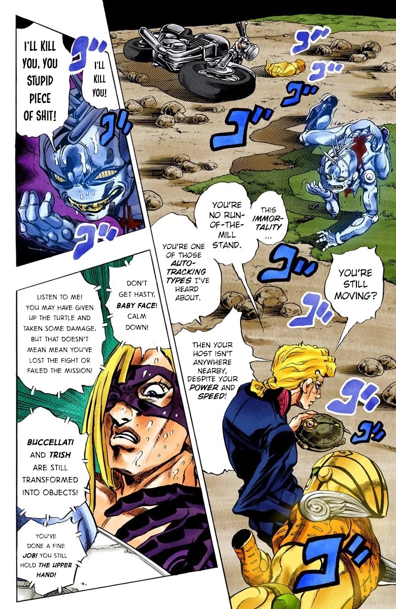 JoJo's Bizarre Adventure Part 5 - Vento Aureo (Official Colored) chapter 67 page 4